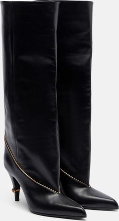 Versace Botas Medusa de piel