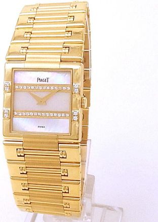 Piaget Pre-owned Piaget Dancer Mother of Pearl Dial Ladies Watch 80327 K81