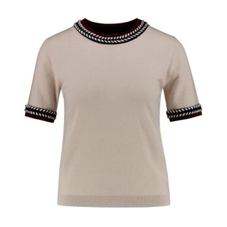 Max Mara Dames, Truien, Beige, Maat: XL