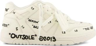 Off-white Sneakers Out of Office in pelle - Bianco