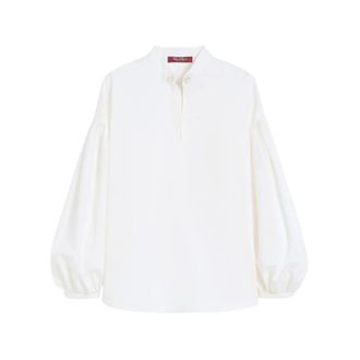 Max Mara Blouses, female, White, Size: S Ginnasta Blouse