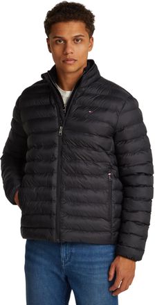 Tommy Hilfiger Mens CORE PACKABLE RECYCLED JACKET MW0MW39990 Other Jackets, Black, XXL