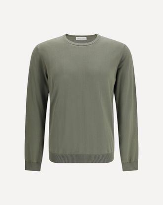 Roberto Collina Cotton crew neck Sweater Male 54