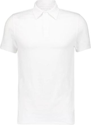 Majestic Filatures Biologisch Katoenen Poloshirt - Heren - Polos - Wit - XL - Katoen - Tops