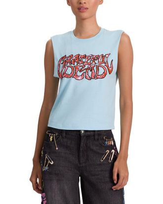 Alice & Olivia Alice + Olivia Micah Muscle Tank
