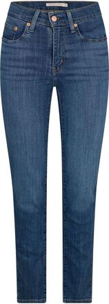 Levi's Womens Levis High Rise Straight Leg Jeans in Way Way Back - Blue - Size 25W/30L