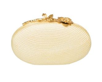 Raf&eacute; New York Joanna Ellipse Clutch in Pale Yellow at Nordstrom, Size Small