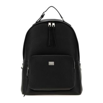 Dolce & Gabbana Heren, Tassen, Zwart, Maat: ONE Size Leer