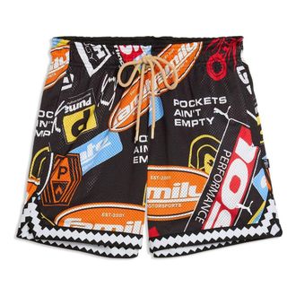 Puma x FAST & FURIOUS 6 Reversible Shorts PUMA Black AOP 637902-01