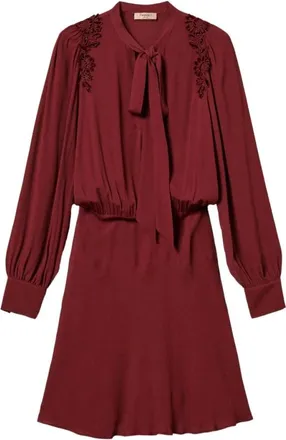Twinset Kleedjes, Dames, Rood, L, Korte Jurken