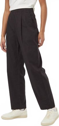 tentree Ecostretch Cotton Pant In Meteorite Black
