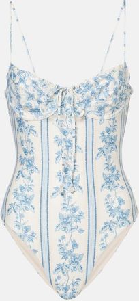 Agua Bendita Ebano floral swimsuit