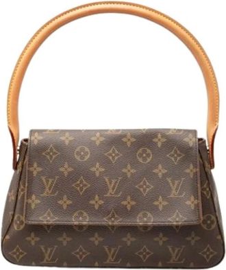 Louis Vuitton Pre-owned Handbags, female, Brown, Size: ONE SIZE Pre-owned Plastic Handbag