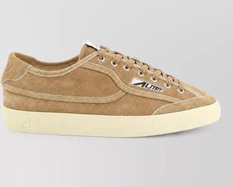 Autry suede leather low-top sneakers