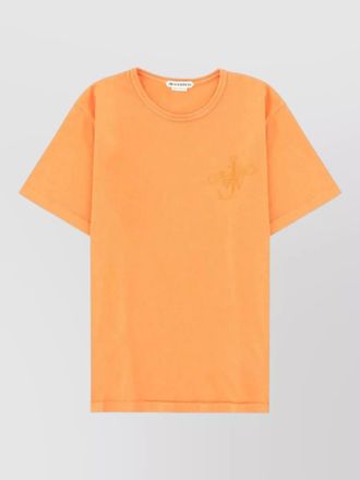 J.W.Anderson short sleeve round neck cotton t shirt