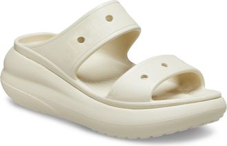 Crocs Classic Crush Thermoplastische Dames Bone Klompen
