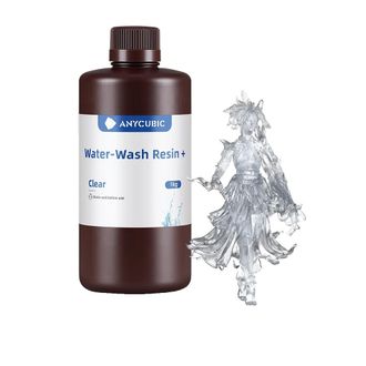 OEM Resina Para Impresi&oacute;n 3d Anycubic, Lavable Con Agua Transparente, Resina Uv Hd Gris
