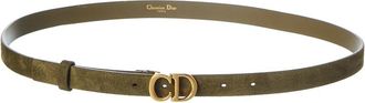 Dior Suede Belt