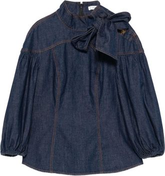 Zimmermann Blusa con fiocco