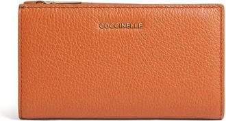 Coccinelle Wallets & Cardholders, female, Orange, Size: ONE SIZE Metallic Soft Wallet