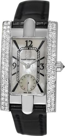 Harry Winston Pre-owned Harry Winston Winston Avenue Quartz Diamond Ladies Watch 310LQW