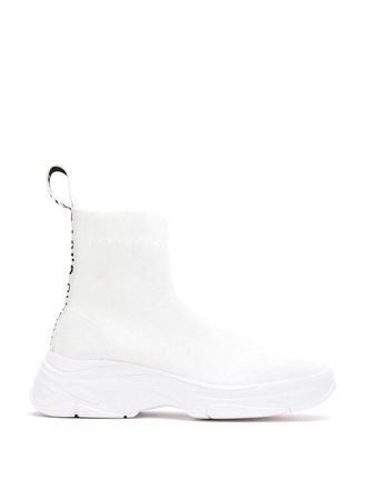 Studio Chofakian knit sneakers - White