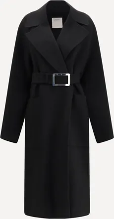 Sportmax Cappotto a vestaglia in lana Woman 42