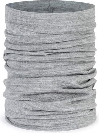 super.natural Wanderlust Neckwarmer Schlauchschal - Unisex | grau