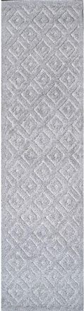 Jonathan Y Designs Portmany Neutral Diamond Trellis Indoor/Outdoor Area Rug in Mist at Nordstrom, Size 3Ft 0In X 5Ft 0In