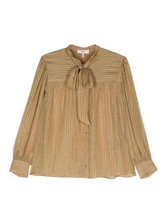 Chlo&eacute; Top Lurex blouse in silk