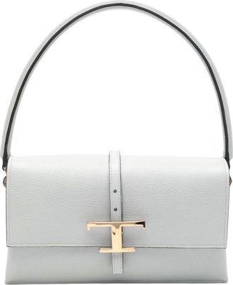 Tod's Grey T Timeless Flap mini shoulder bag