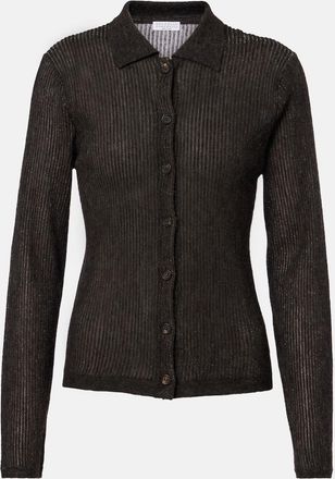 Brunello Cucinelli Top in seta e lana
