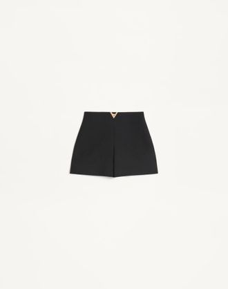 Valentino Crepe Couture Shorts Wo