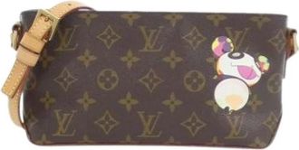 Louis Vuitton Pre-owned Cross Body Bags, female, Brown, Size: ONE SIZE Pre-owned Monogram Panda Shoulder Bag