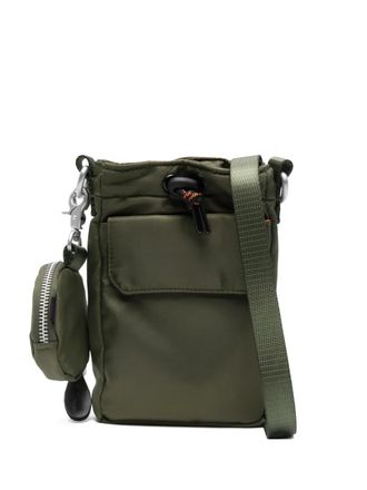 Alpha Industries Crossbodytas met trekkoord - Groen