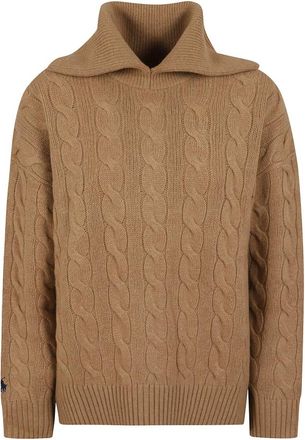 Polo Ralph Lauren Jersey de cuello alto - Knitwear - Mujer - Beige - S