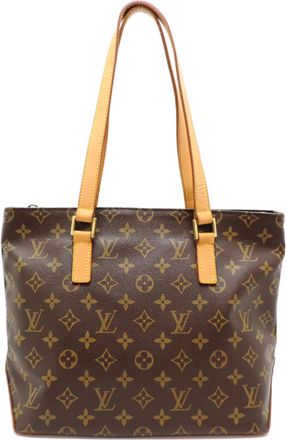 Louis Vuitton Brown Monogram Tote Bag (Pre-Owned)