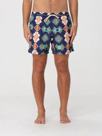 Noisy May Boxer da mare in poliestere con stampa floreale e vita con coulisse