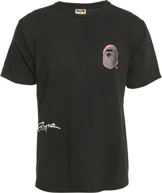 A Bathing Ape T-shirt con grafica - Nero