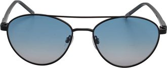 DKNY Pilot Zonnebrillen - Dames - Zonnebrillen - Zwart - ONE Size - Leer - Accessoires