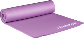 Relaxdays 4 Esterillas Yoga Plegables Y Acolchadas, Colchoneta Fitness, Mat Ejercicios En Casa, Pilates, Caucho, 60x180 Cm, Morado