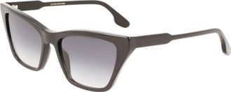 Victoria Beckham Black Acetate Womens Sunglasses