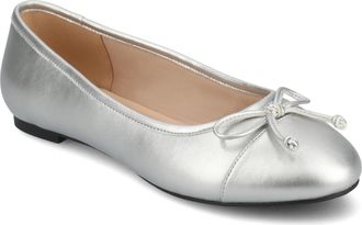 Journee Collection Women & apos;s Kaiah Medium and Wide Width Ballet Dress Flats