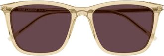Saint Laurent Eyewear squeare-frame sunglasses - Geel