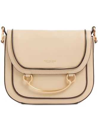 The Bridge Crossbody Structured Smooth Leather Satchel