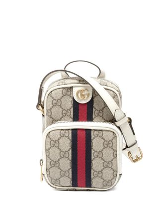 Gucci 2016-2025 gg top handle crossbody bag - Neutrals