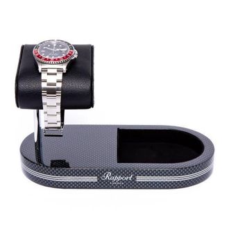 Rapport London WATCH STAND WITH TRAY in Carbon Fibre at Nordstrom