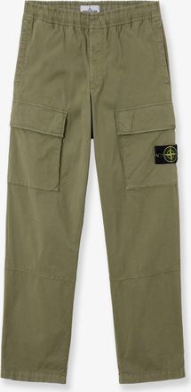 Stone Island Pantaloni in cotone organico elasticizzato - STONE ISLAND - gender_Man