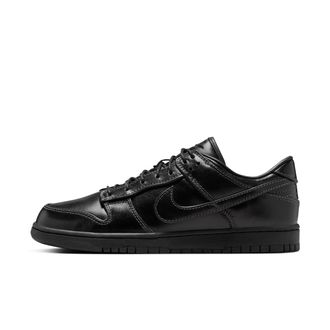 Nike Mens Dunk Low Retro Premium Shoes in Black | IQ3342-001