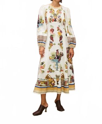 Alemais Mercado Midi Dress In Multi